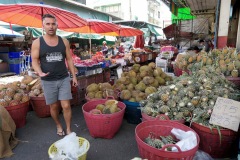 Andre Confused Because he Can't Smell the Durian