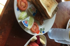 Cambodian American Breakfast - I Love a Cheese Slice!