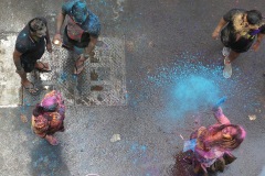 Playing Holi