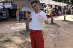 He's Ready for the Heat - Angkor Archaeological Park